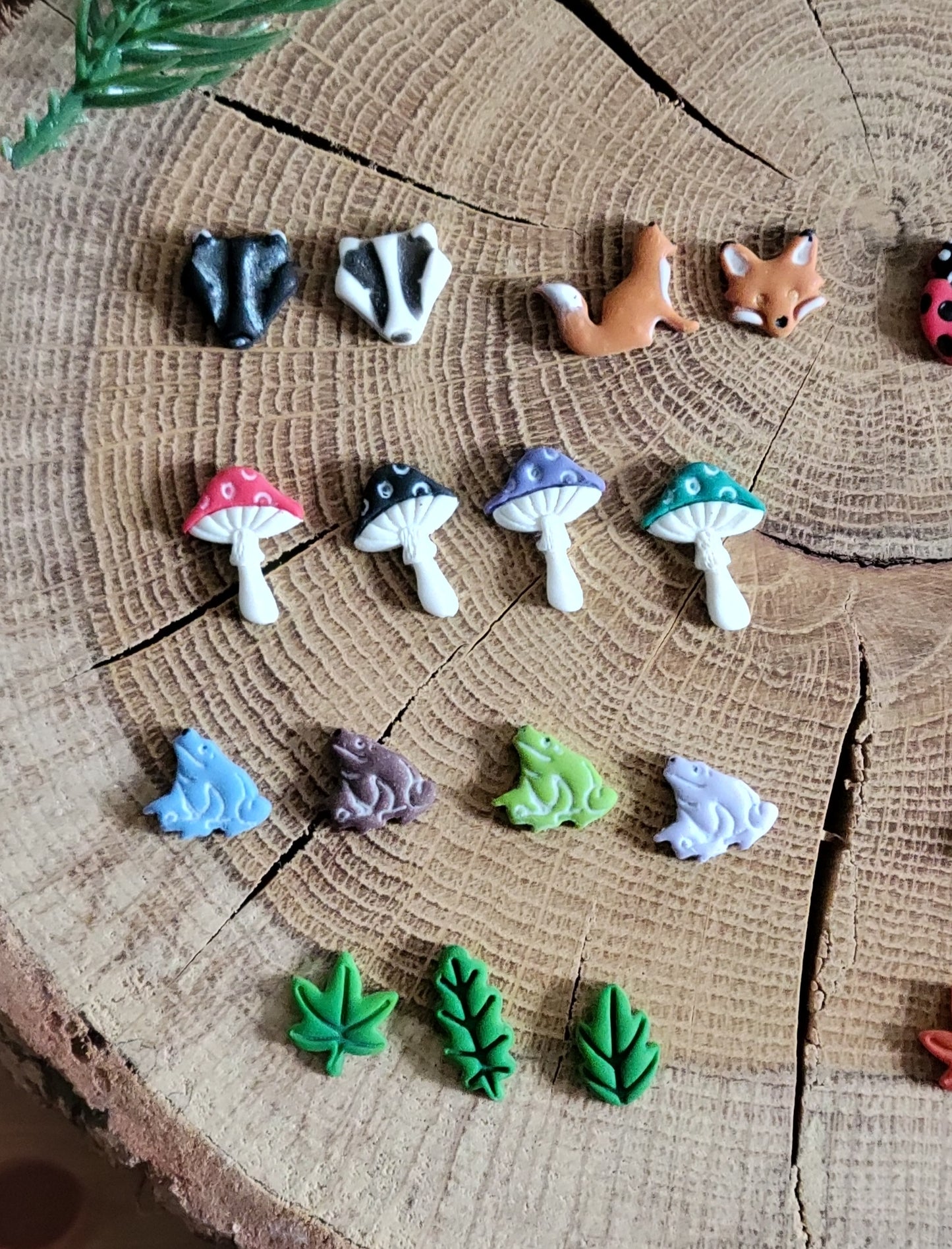 Autumnal Nature Studs