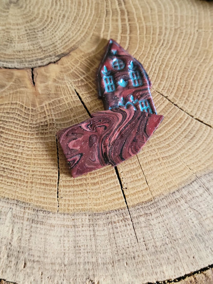 Haunted House Earrings