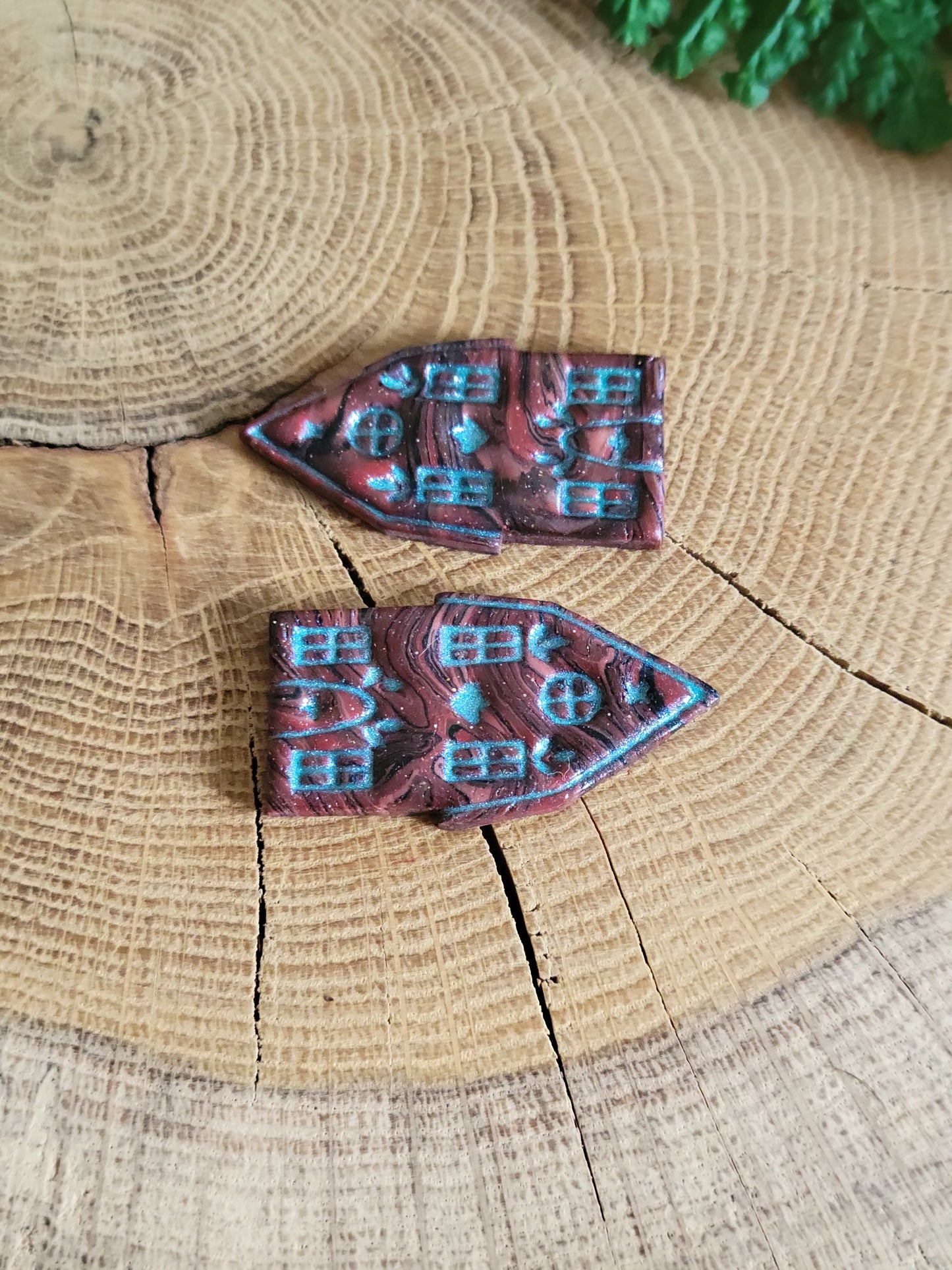 Haunted House Earrings