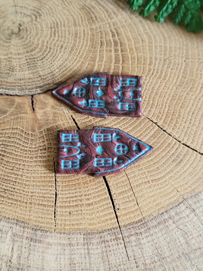 Haunted House Earrings