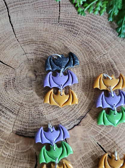 Bat Trio Earrings
