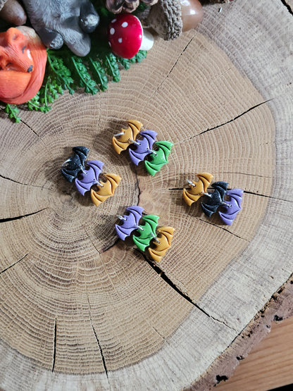 Bat Trio Earrings