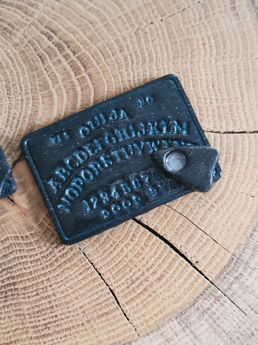 Black Ouija Board Statement Earrings