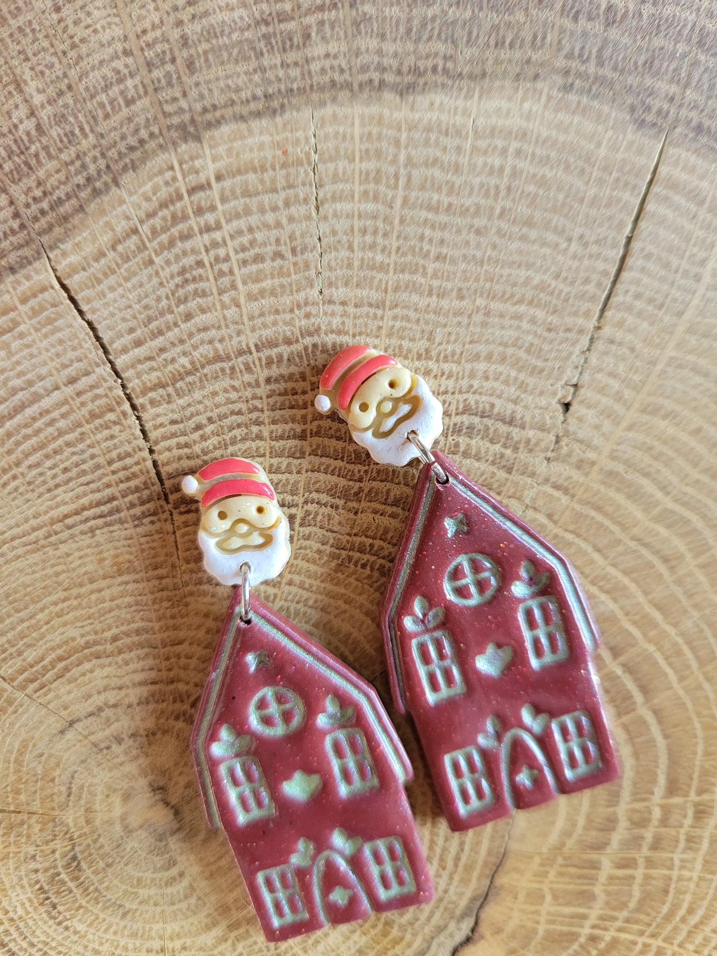 Festive House Earrings.