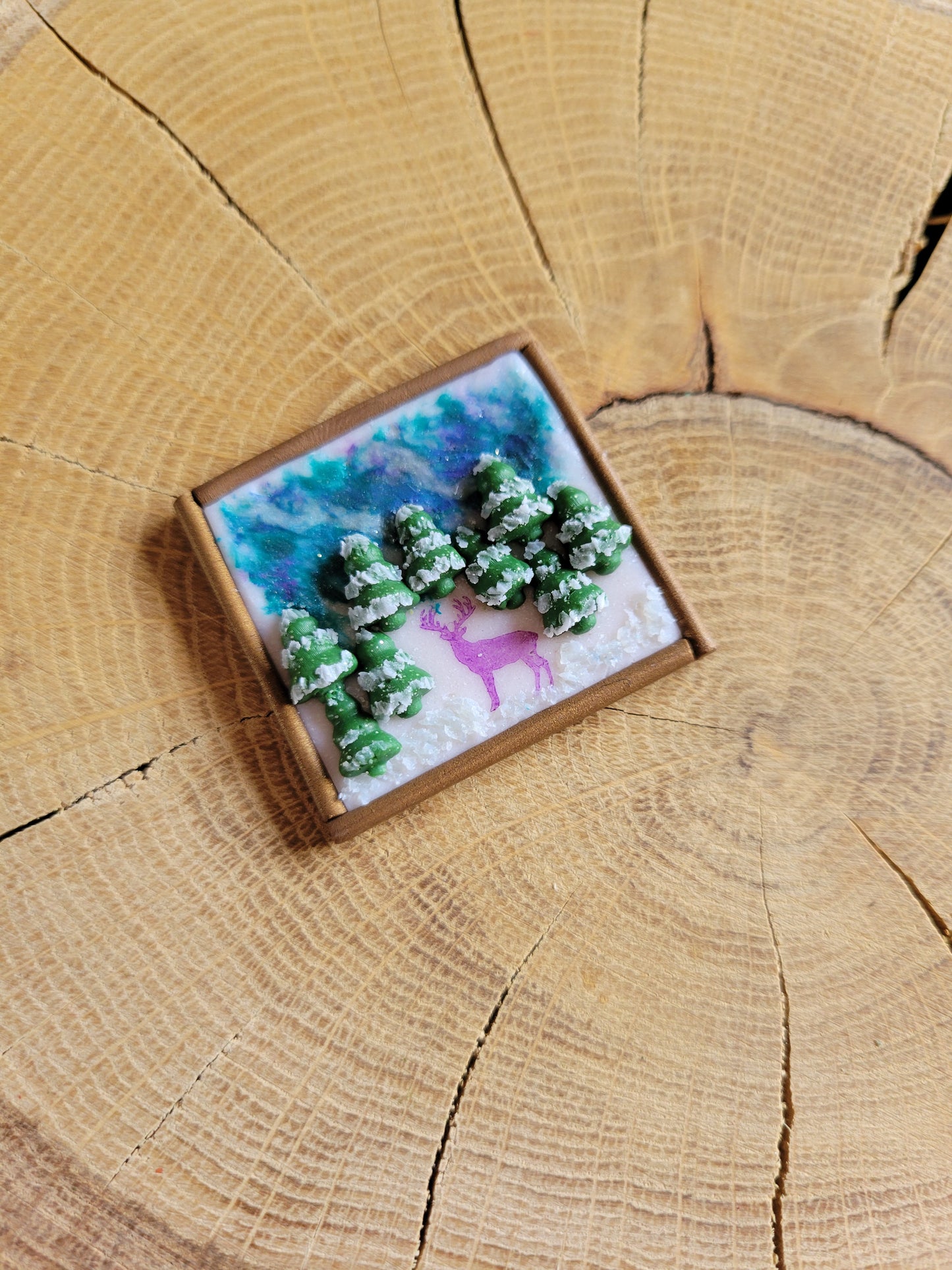 Snowy Landscape Necklace