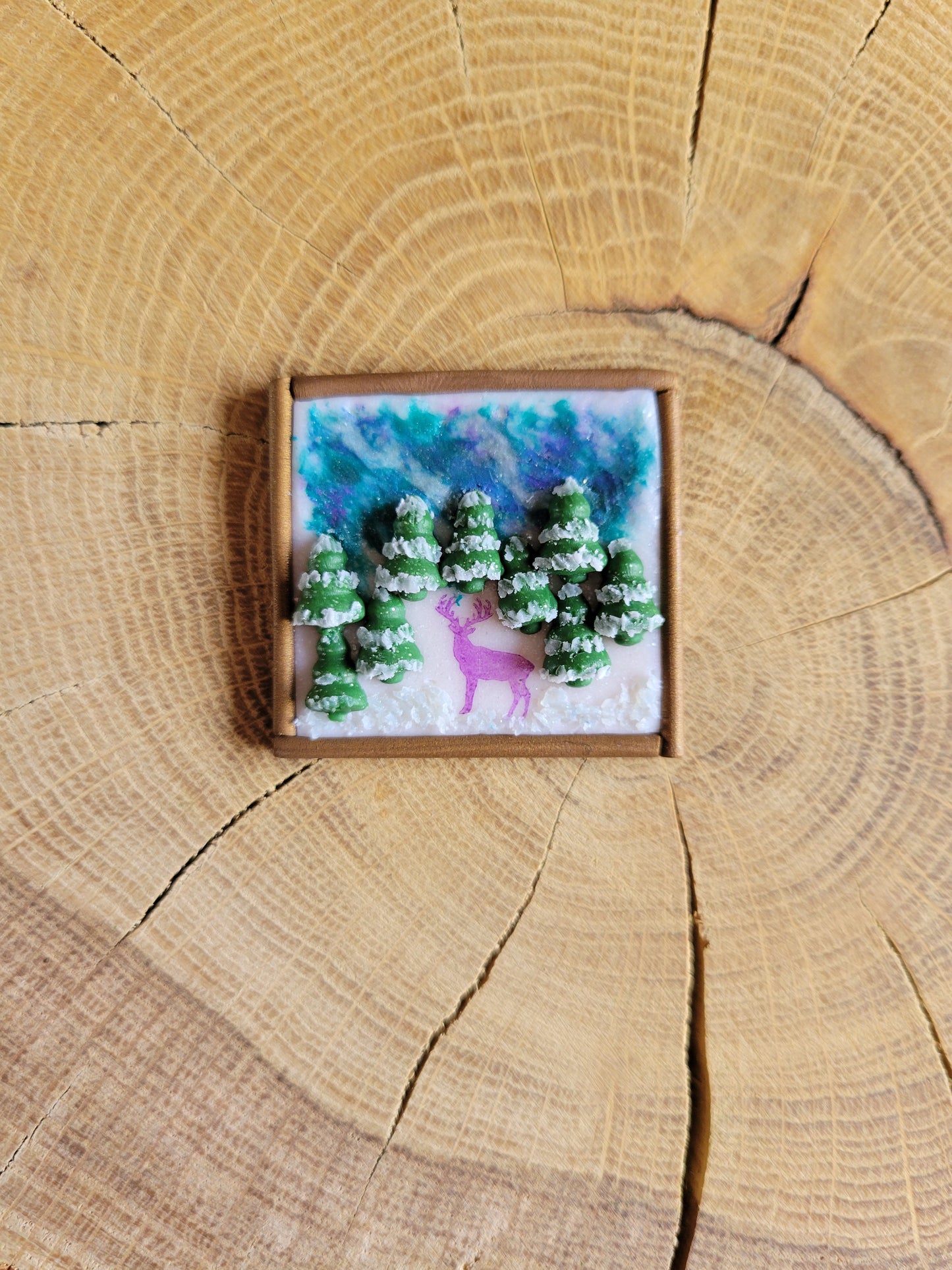 Snowy Landscape Necklace