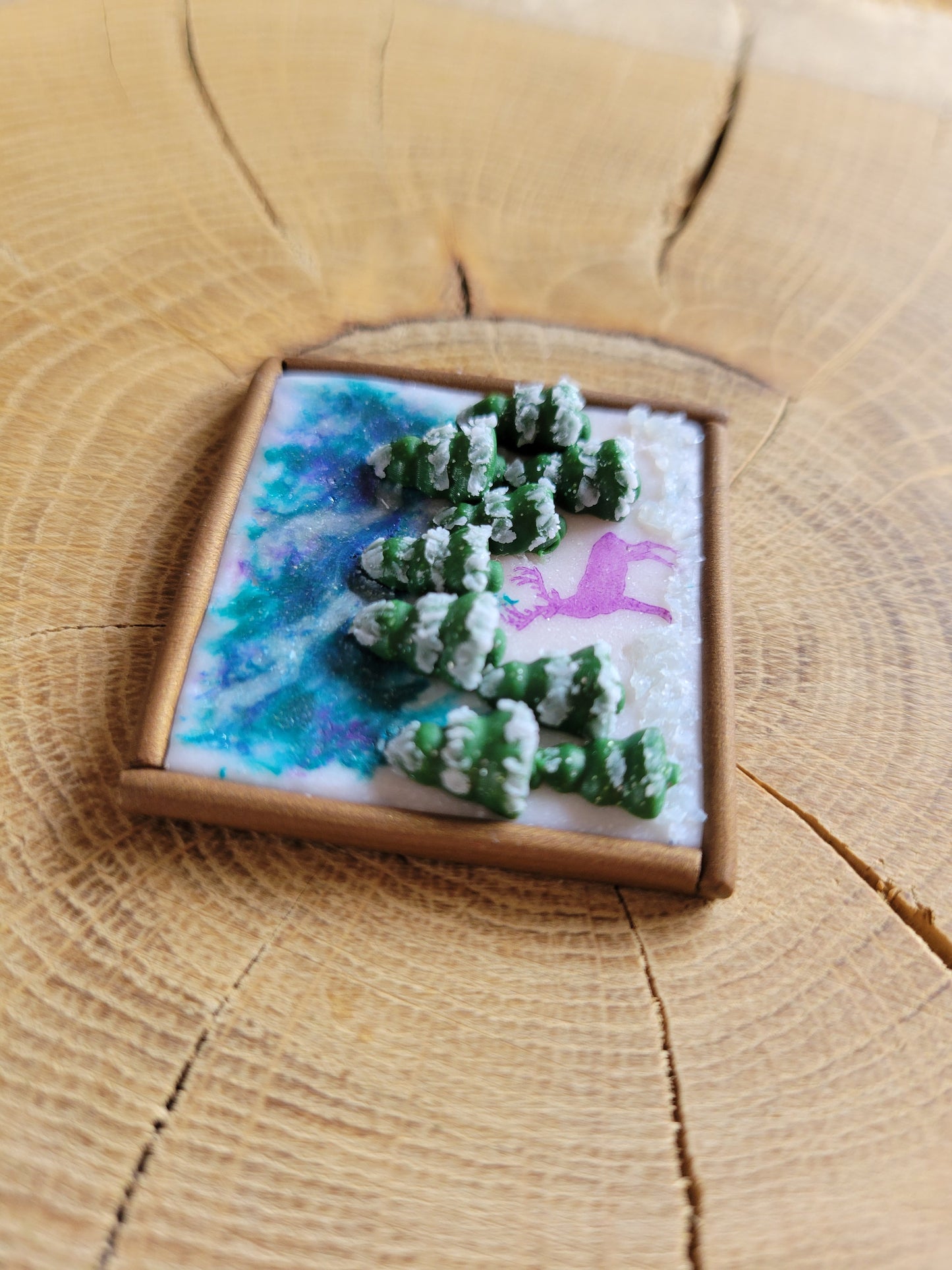 Snowy Landscape Necklace