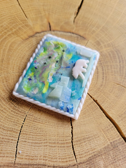 Arctic Landscape Necklace