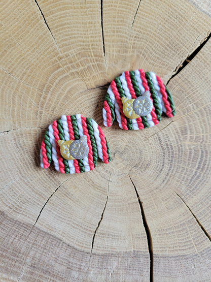 Ugly Christmas Jumper Earrings