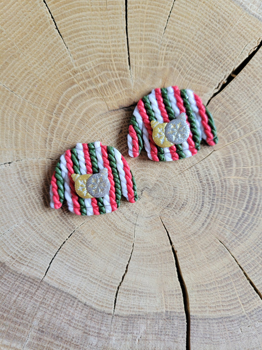 Ugly Christmas Jumper Earrings