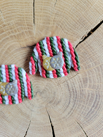 Ugly Christmas Jumper Earrings