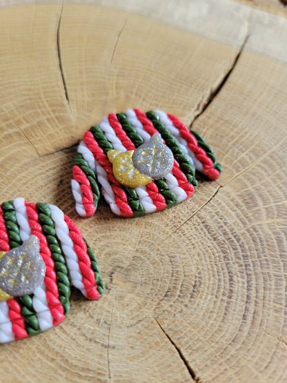 Ugly Christmas Jumper Earrings