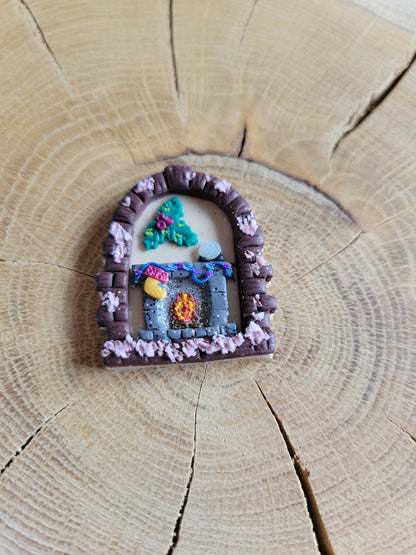 Festive Window Mismatched Earrings