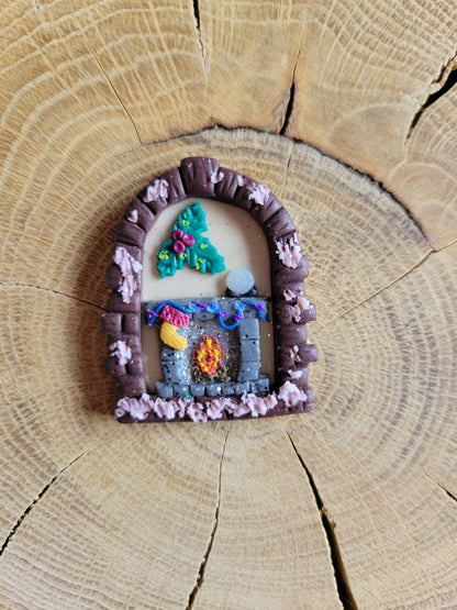 Festive Window Mismatched Earrings