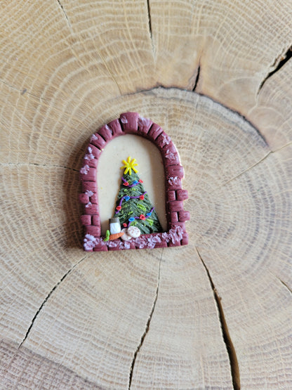 Festive Window Mismatched Earrings