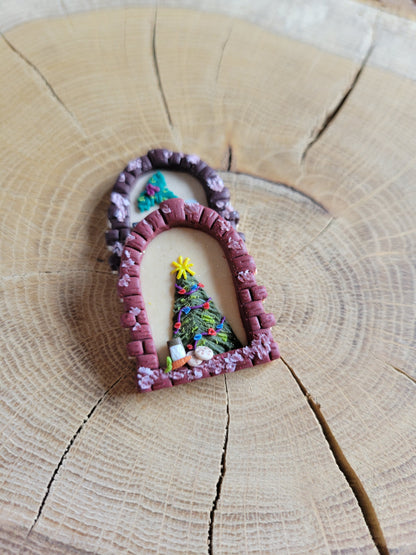 Festive Window Mismatched Earrings