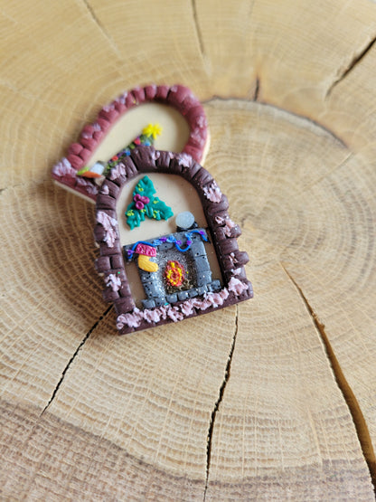 Festive Window Mismatched Earrings