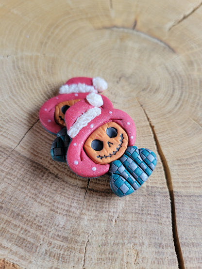 Santa Scarecrow Earrings