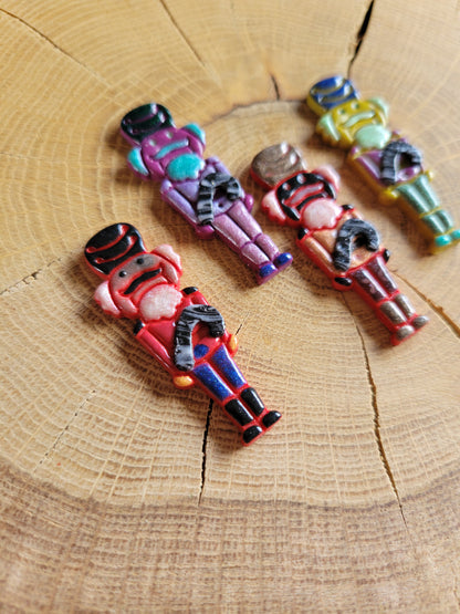 Mismatched Nutcreeper Earrings.