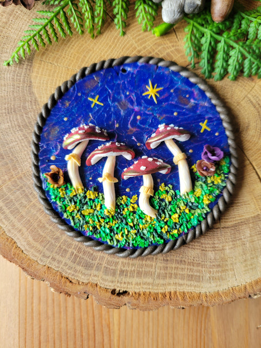 Cottagecore Mushroom Wall Art