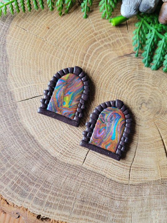 Portal Window Earrings