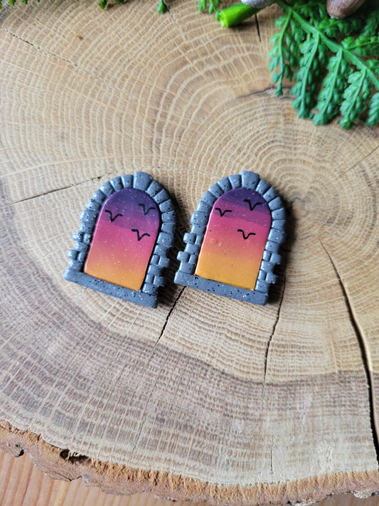 Sunset Windows Earrings