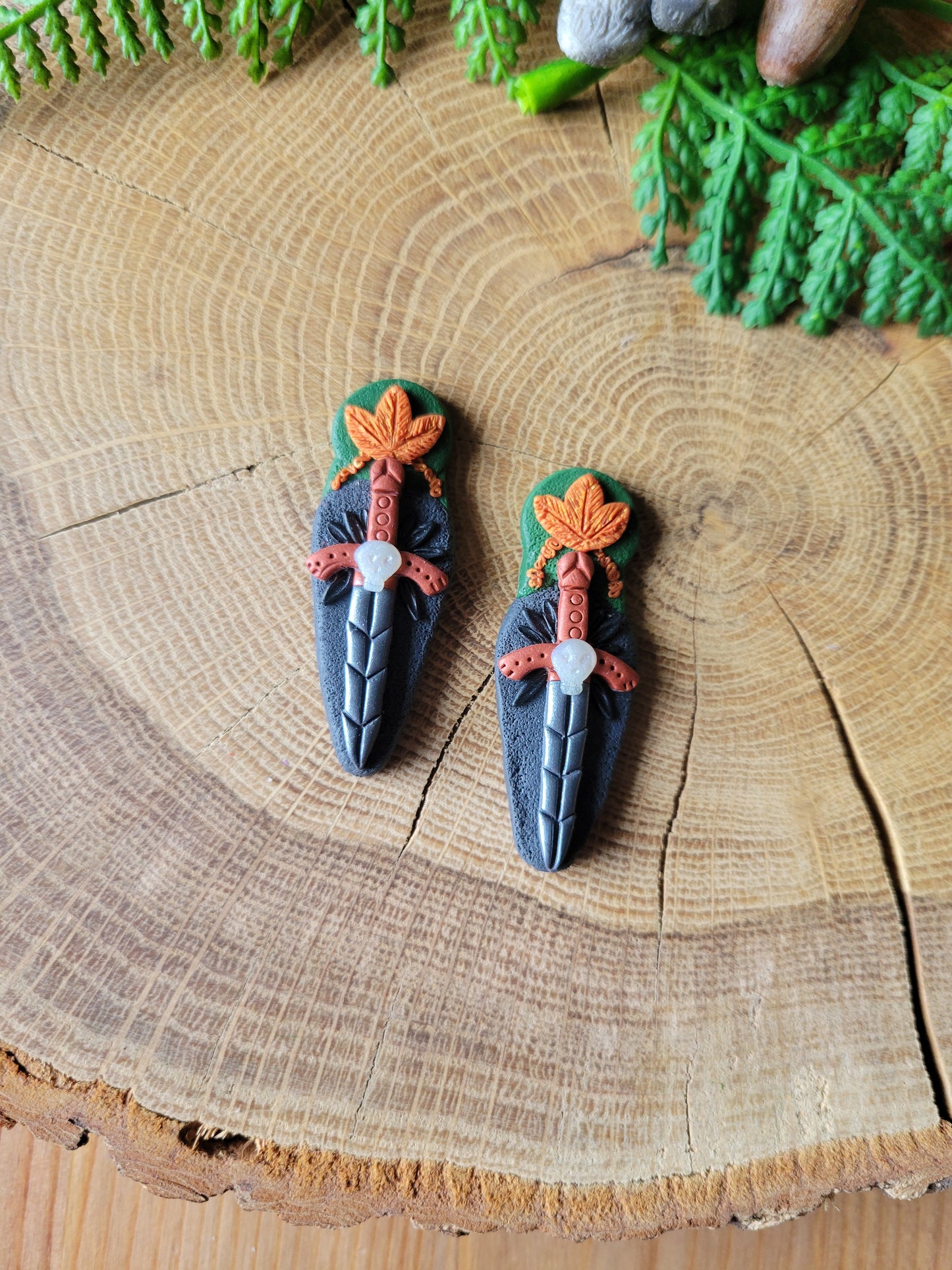 Poisoned Sword Earrings