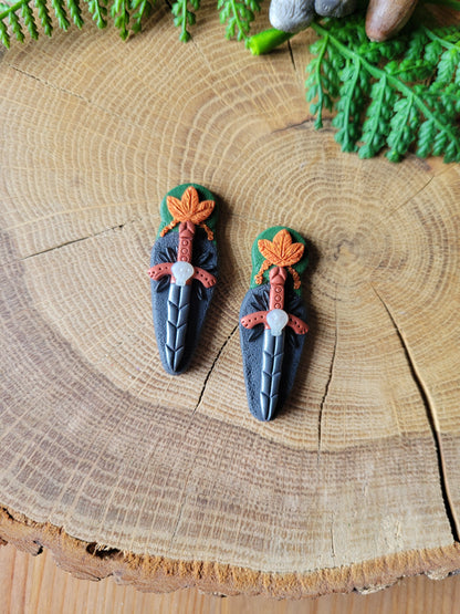 Poisoned Sword Earrings
