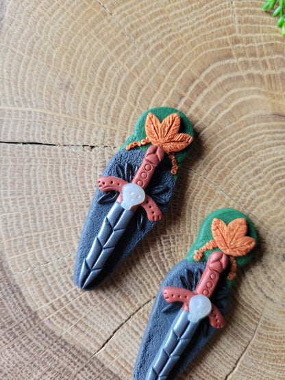 Poisoned Sword Earrings