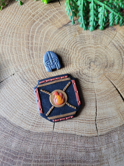 Elemental Shield Earrings