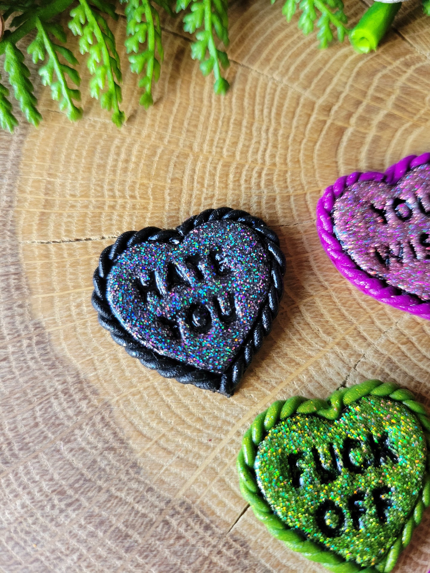 Anti-Valentine Pins