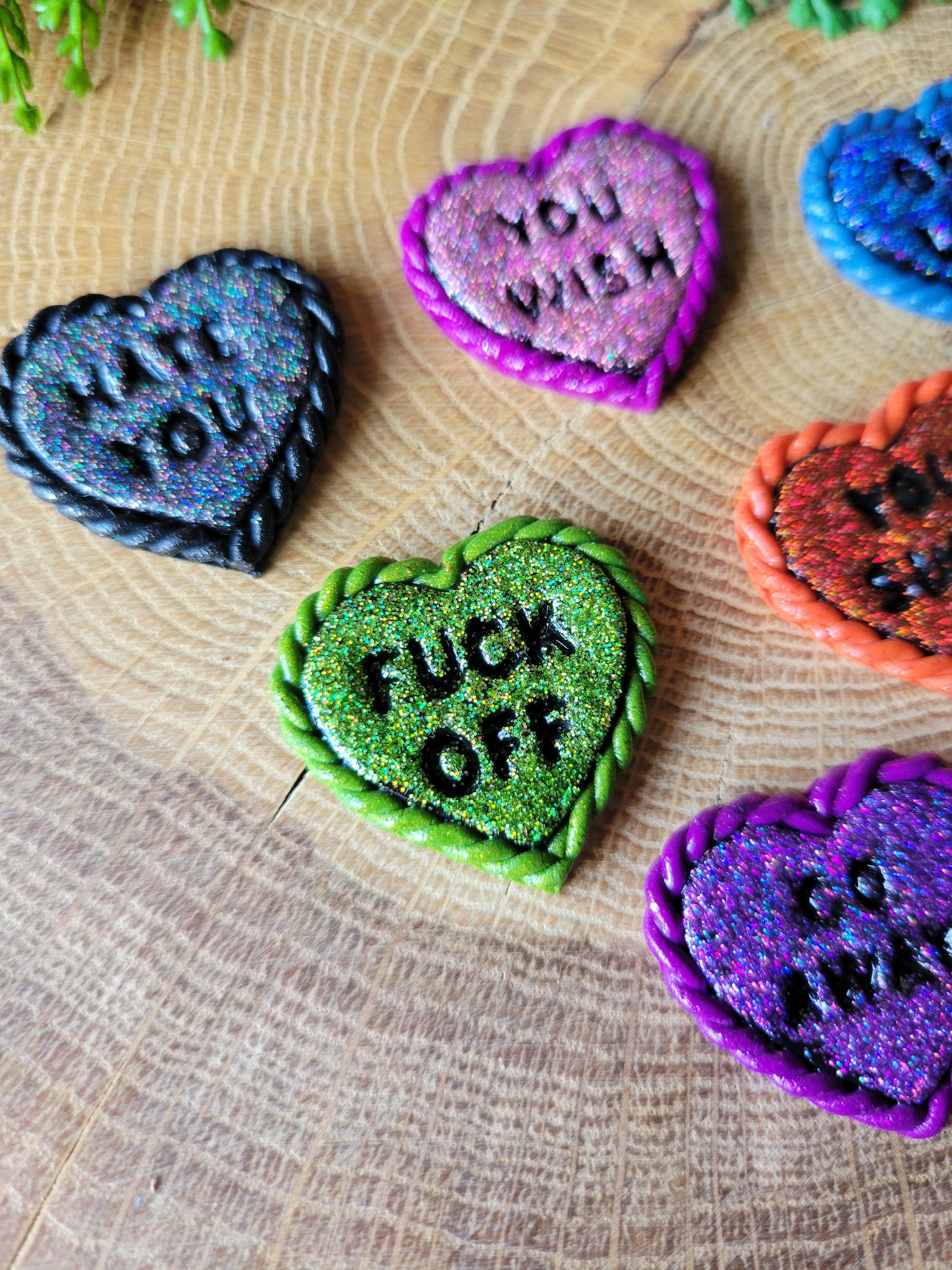 Anti-Valentine Pins