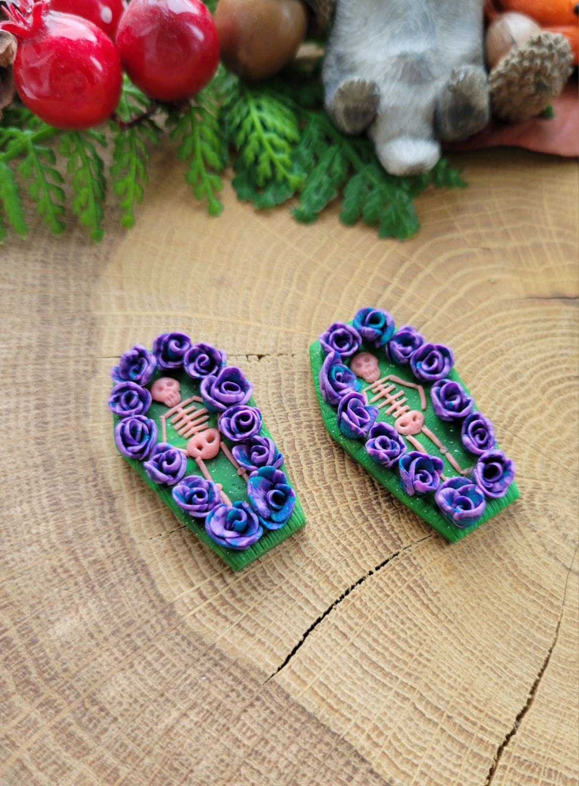 Ritual Coffin Earrings