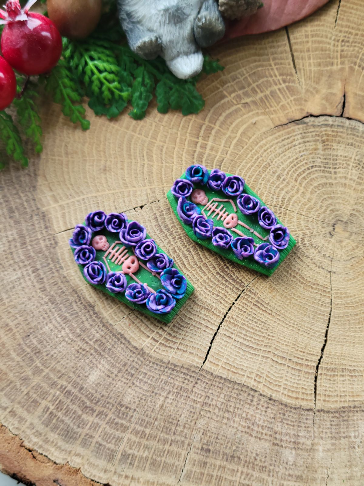 Ritual Coffin Earrings