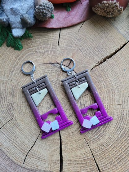 F-ICE & F-Trxmp Guillotine Earrings