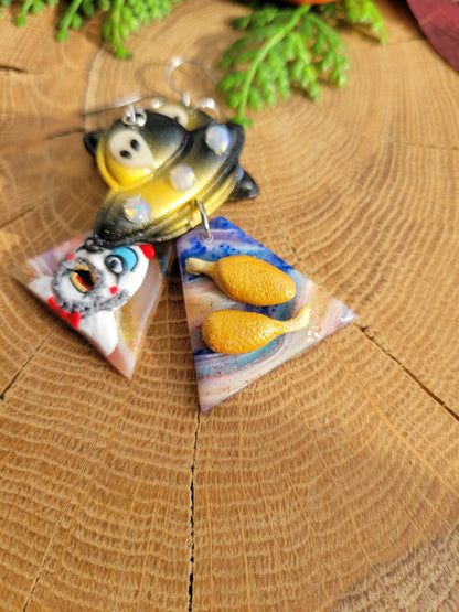 Alien Abduction: Cutter Earrings