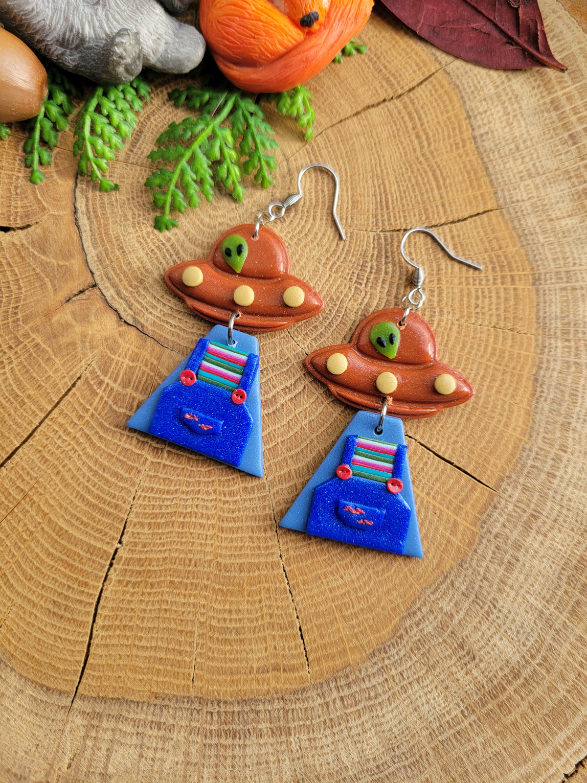 Alien Abduction: Chucky Earrings