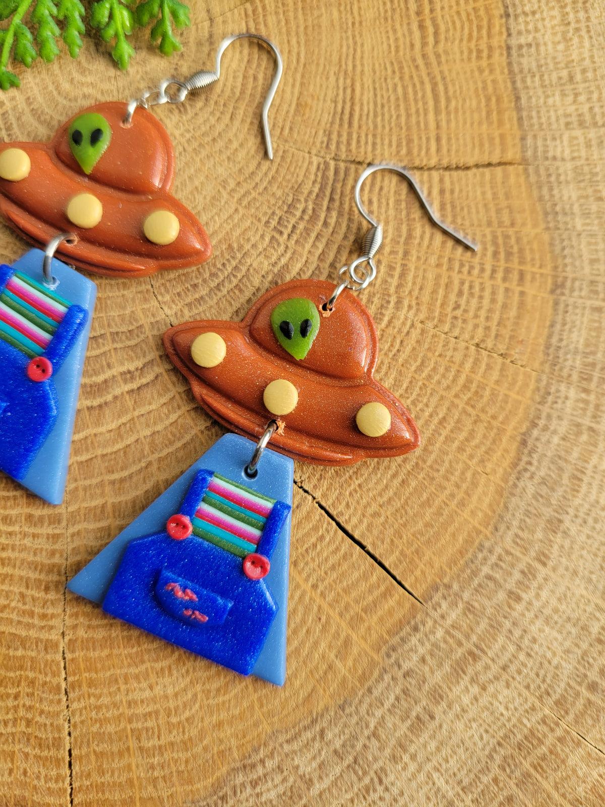 Alien Abduction: Chucky Earrings