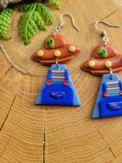 Alien Abduction: Chucky Earrings
