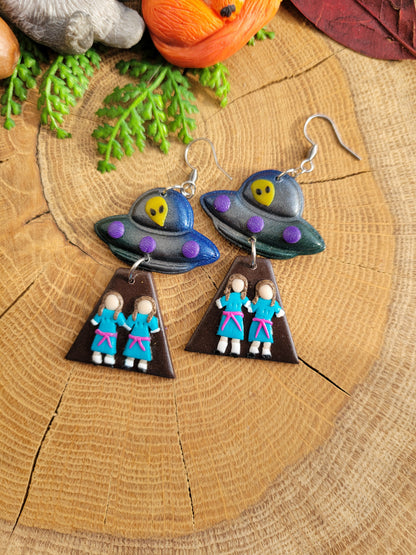 Alien Abduction: The Twins Earrings