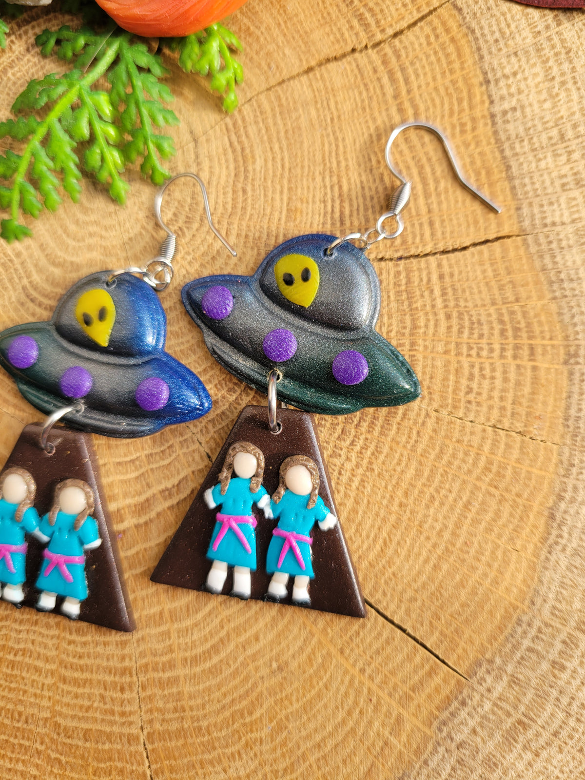Alien Abduction: The Twins Earrings