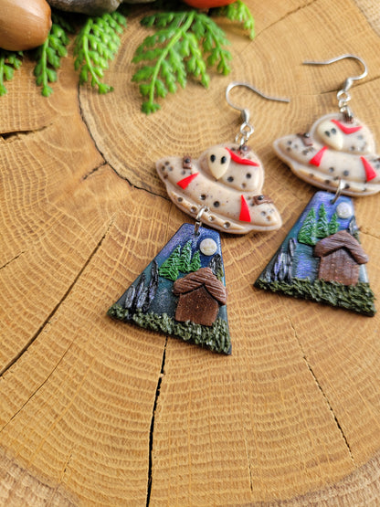 Alien Abduction: Jason Earrings