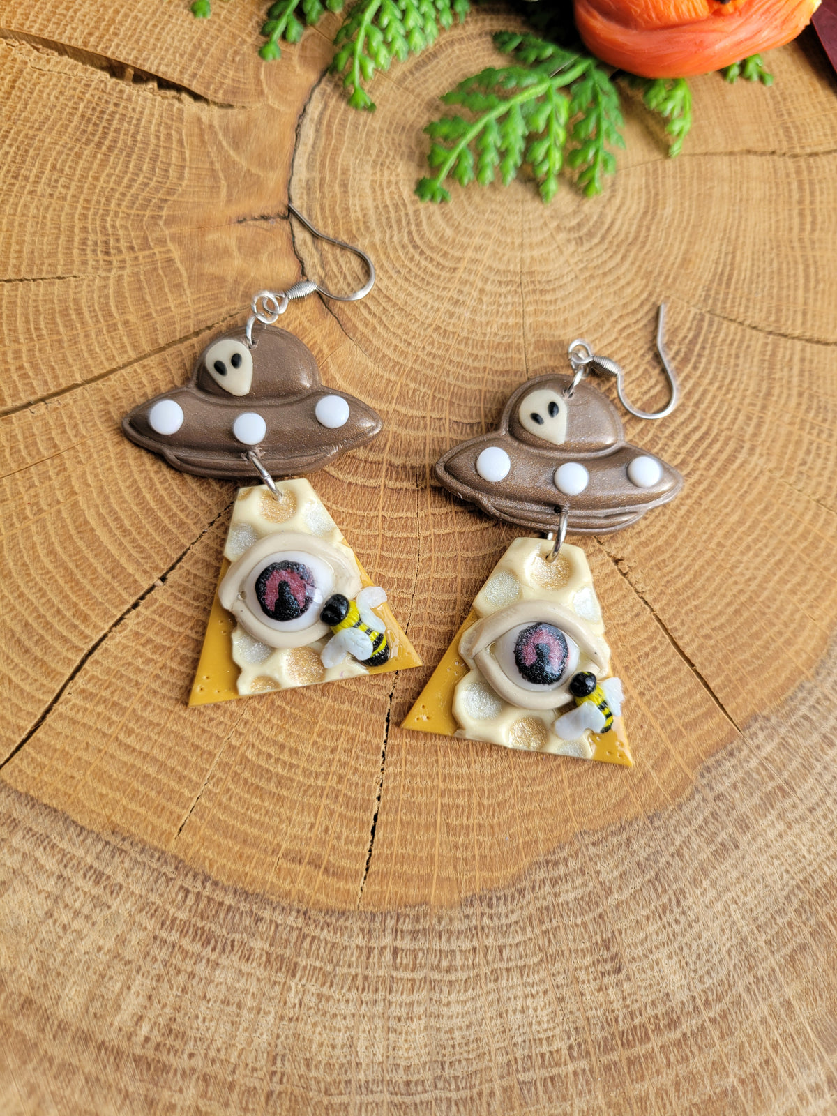 Alien Abduction: Candyman Earrings