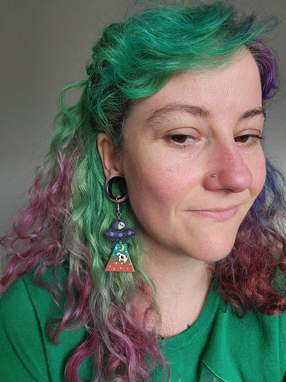 Alien Abduction: Dawn Earrings