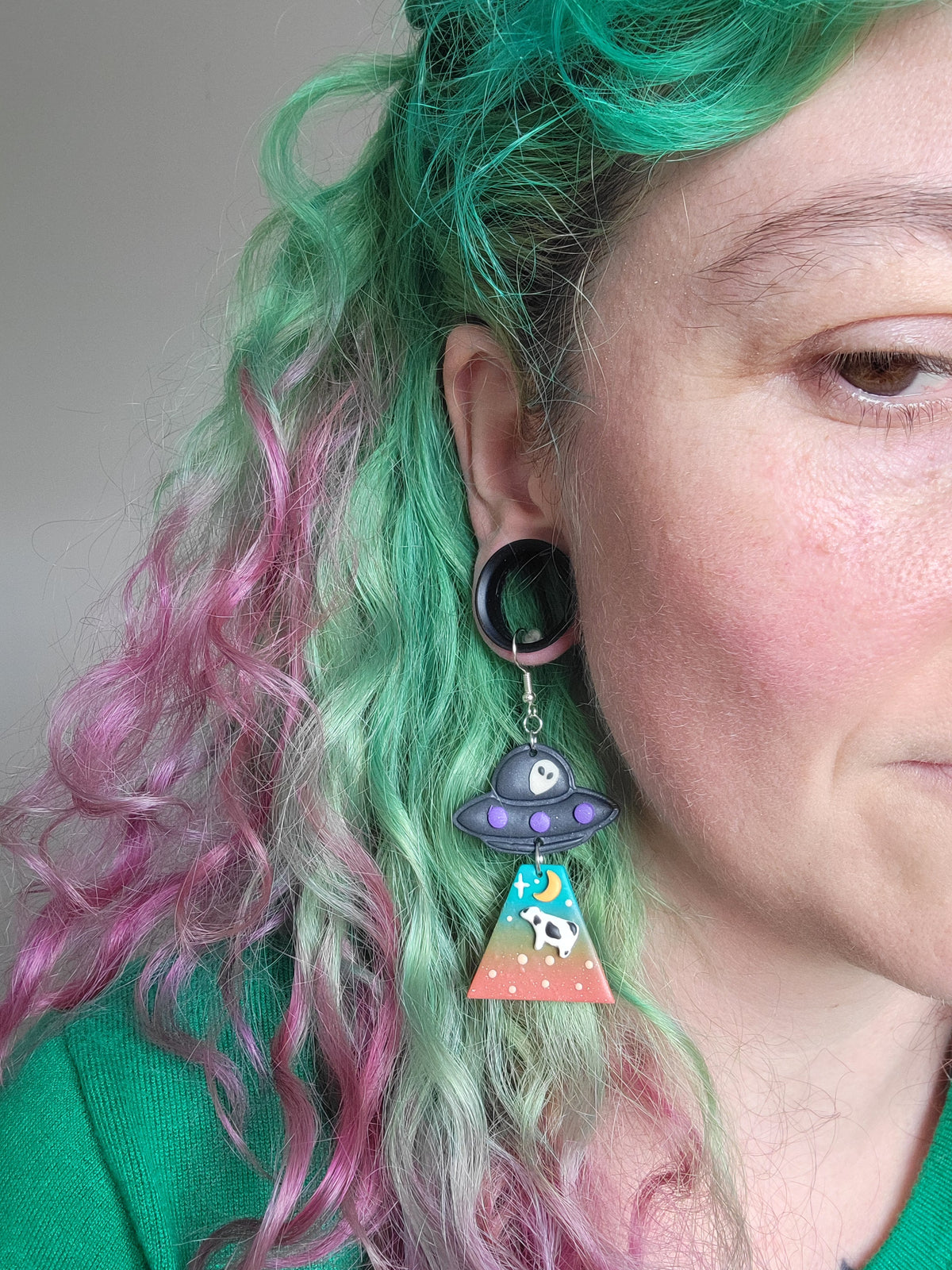 Alien Abduction: Dawn Earrings