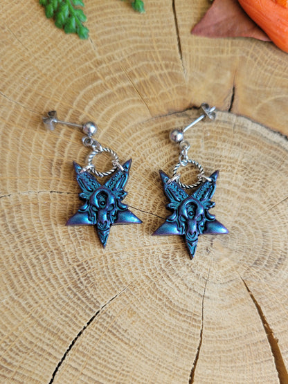 Baphomet Earrings