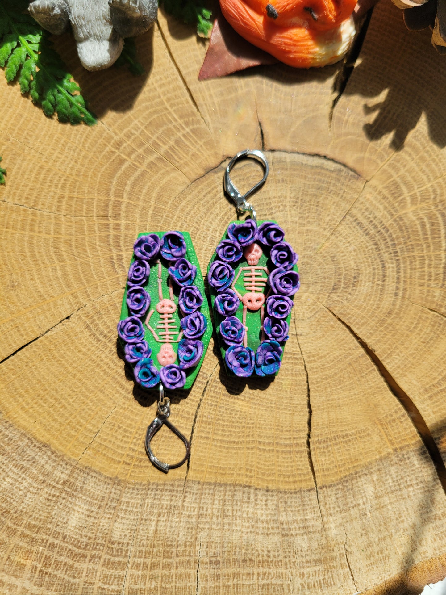 Ritual Coffin Earrings