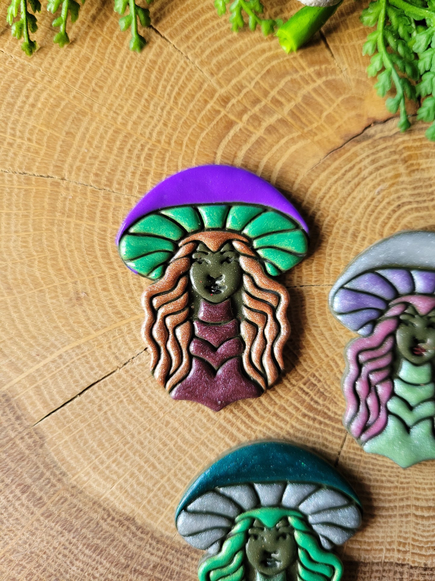Mushroom Goddess Bookmark
