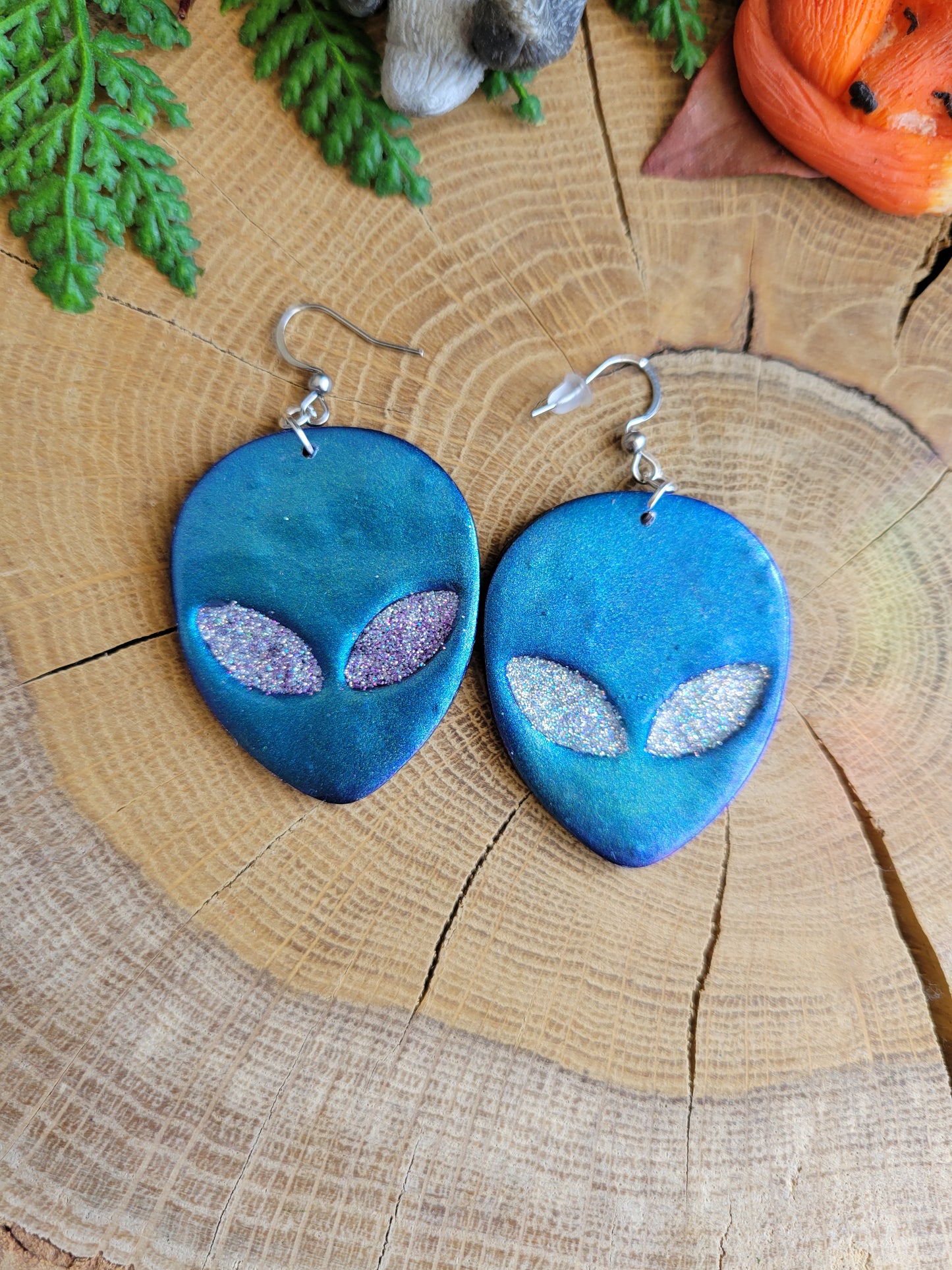 Alien Earrings
