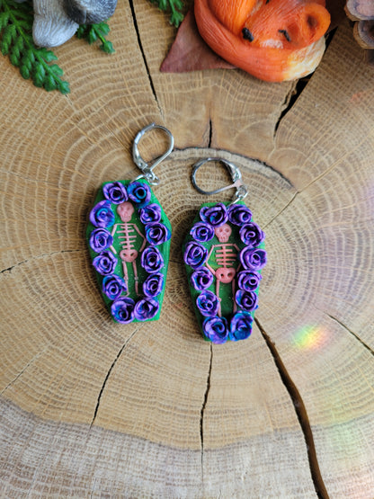 Ritual Coffin Earrings